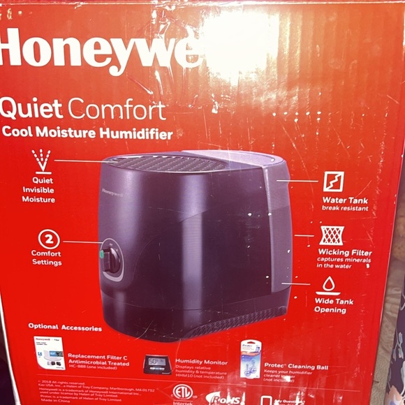 Quiet Comfort Cool Moisture Humidifier, HEV320B - Picture 4 of 5